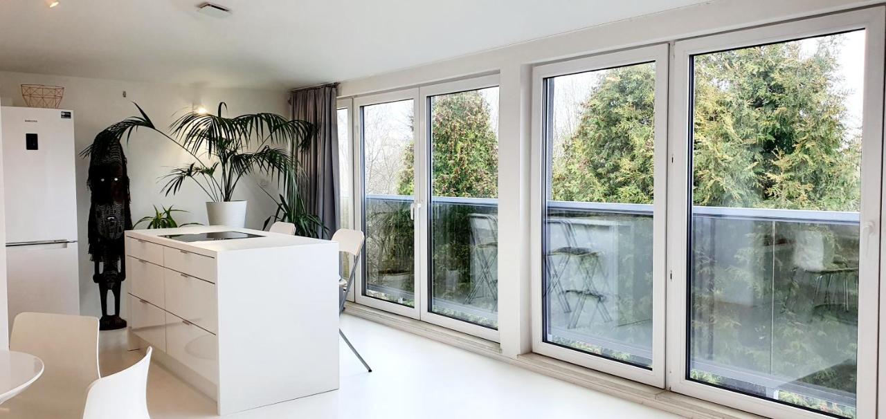 Loft 85 M2 Wilanow Krolewski Self Checkin Varšava Exteriér fotografie
